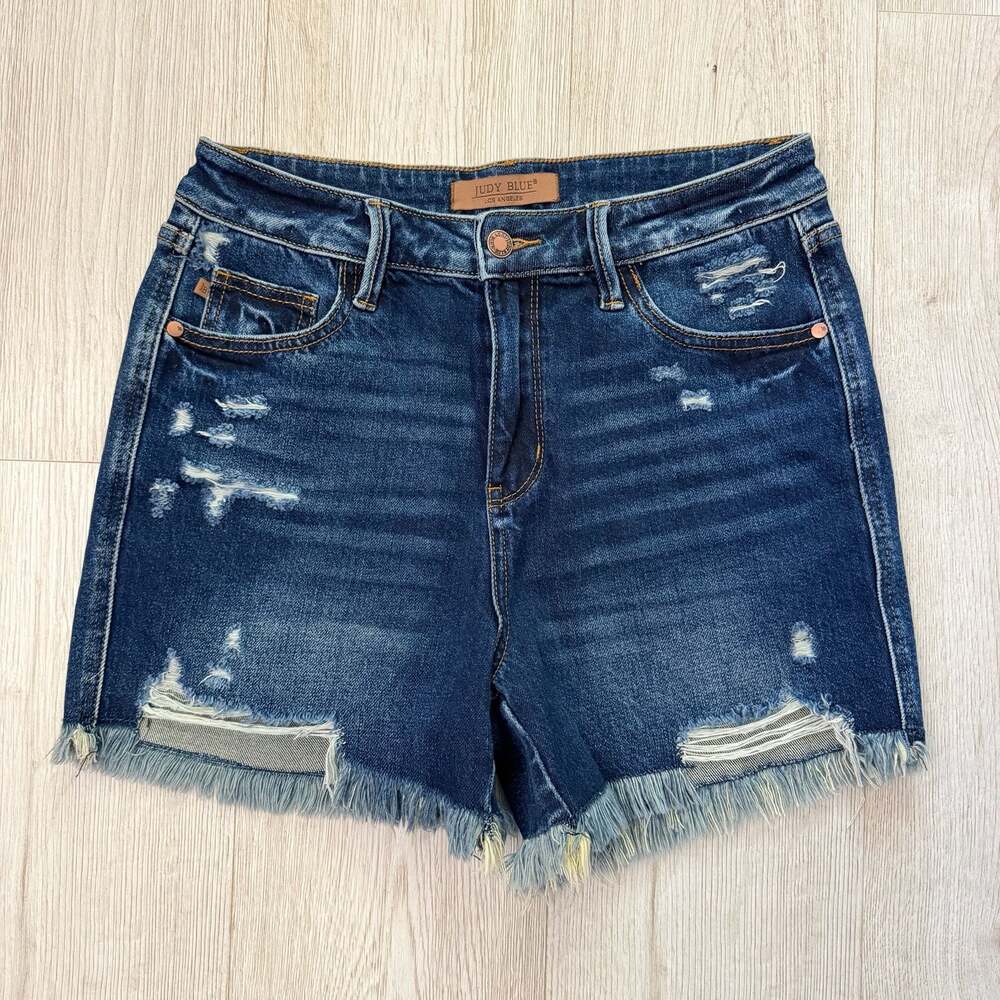 Judy Blue Size L Denim Jean Shorts